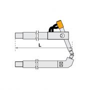 Верхнее плечо наклонное O 40 х 300мм для серии SG 36-42 Fubag [31057]