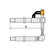 Верхнее плечо прямое O 22 х 200мм для серии SG 4-6 Fubag [38923]