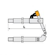 Верхнее плечо наклонное O 22 х 300мм для серии SG 4-6 Fubag [38932]