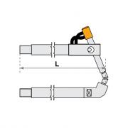 Верхнее плечо наклонное O 22 х 400мм для серии SG 4-6 Fubag [38933]