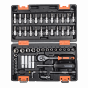 Набор инструментов ВИХРЬ, 1/4&quot;, 57 предм, кейс