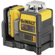 Самовыравнивающийся линейный КРАСНЫЙ лазерный уровень DEWALT DCE0811D1R