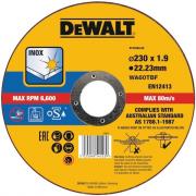 Круг отрезной по металлу DEWALT DT43909, 230 x 22.2 x 1.9 мм