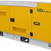 Резервный дизельный генератор МД АД-16С-230-1РКМ29 в шумозащитном кожухе