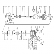 Уплотнение заднее (№24) к Frosp ПГ-336 [Rear sealing]