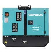 Дизельная электростанция GENBOX KBT10T-3000 на раме