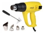 Термовоздуходувка MOLOT MHG 6020 в кор. + набор сопл (2000 Вт, 3 скор., 60‑600 °С, плав. рег.,300‑500 л/мин) (MHG602000011)