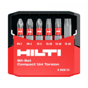 Набор торсионных бит (насадок) HILTI S‑BSC UNI 50/2" T (6) Bulk