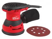 Эксцентриковая шлифмашина WORTEX RS 1235 E в кор. (320 Вт, 125 мм, 6000 ‑ 13000 кол/мин, регул. об.) (RS1235E01319)