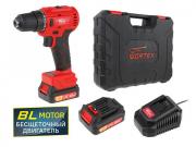 Аккум. дрель‑шуруповерт WORTEX BD 1220‑1 DLi в чем. (12.0 В, БЕСЩЁТОЧНЫЙ, 2 акк., 1.5 А/ч Li‑Ion, 2 ск., 40 Нм, шур. до 6 мм, НЕ подходит к линейке AL