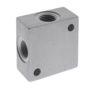 Крестовина алюминиевая Aignep 06040001103AG, с внутренней резьбой G1/4" (10шт)