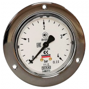 Манометр фланцевый D62, 1 бар, R1/4" Camozzi M063‑F01WV