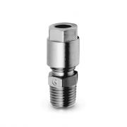 Фитинг прямой обжимной под трубку Ø12 с наружной резьбой R1/4" Camozzi 1050 12‑1/4