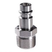 Соединение быстросъем. ПАПА х нар. резьба 1/2" (сталь) ECO (AS‑M/MT12)