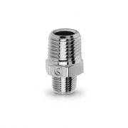 Фитинг резьбовой прямой с наружн. на внутр. R1/8"→R1/4" Camozzi 2510 1/8‑1/4