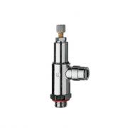 Дроссель с обр. клап. под Ø8 с наружн. G1/8" (Cu/NiLa) Camozzi GMVU 904‑1/8‑8