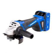 Аккумуляторная угловая шлифовальная машина RAWLPLUG R‑PAG18‑XL2 (RawlGrinder 18В 125мм, чемодан, 2 акумулятора 5,0 Ah, быстрая зарядка 6,5 А, перчатки)