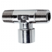 Фитинг резьбовой T‑образный наружн.‑внутр.‑наружн. R1/2"‑G1/2"‑R1/2" (Cu/NiLa) Camozzi 2090 1/2‑1/2
