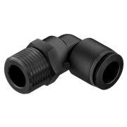 Фитинг цанговый прямой под Ø6 с наружн. G1/4" (Plastic) Camozzi FD7522 6‑1/4