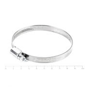 Хомут червячный 60‑80/9 W2 (AISI 430)