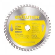 Диск пильный Evolution S185TCT‑48CS 185х20х1,8х48 по нержавеющей стали.