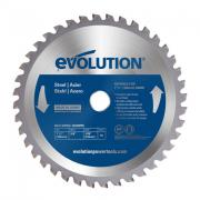Диск пильный Evolution M185TCT‑40CS 185х20х2,0х40 по стали.