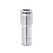 Фитинг цанговый прямой цанга Ø8→БРС Ø10 (Steel) Camozzi X6800 8‑10