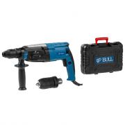 Перфоратор BULL BH 2801 в чем. (900 Вт, 3.2 Дж, 4 реж., патрон SDS‑plus, БЗП в комплекте, вес 3.8 кг) (01005325)