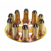 Патрон индустриальный F‑DK5 (6,3х10) черный / 100шт // FixPistols