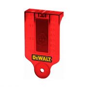 Мишень‑лучеуловитель для красных лазерных уровней DEWALT DE0730