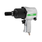 Пневмогайковерт 1/2" ECO AIW‑610 с лубрикатором и головками (580 Нм; Ударный мех‑м: twin hammer; 7000 об/мин; Макс.резьба: М18; 220 л/мин;)