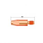 Контактный наконечник Fubag M6х28 мм CuCrZr D=0.8 мм (25 шт.) [FB.CTM6.28‑08L]