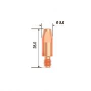 Контактный наконечник Fubag M6х28 мм ECU D=0.9 мм (25 шт.) [FB.CTM6.28‑09]