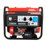 Портативный бензиновый генератор A‑iPower A7000EAX