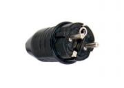 Вилка с заземляющим контактом EWM SKGS 16A 250V CEE7/7, DIN 49440/441