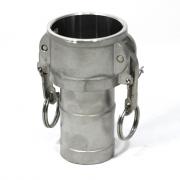 Камлок из нержавеющей стали C‑125  1 1/4" (32 мм)