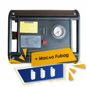 Акция 10%+5%: Набор Компрессор FROSP КВД60/300‑А + Масло FUBAG VDL 100 1л ‑ 3шт