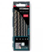 Набор сверл по бетону HYUNDAI 202904 ‑ 5шт ‑ 4\5\6\8\10mm 202904