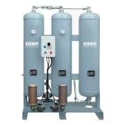 Адсорбционный осушитель OZEN ODD+CT‑16 холодной регенерации, встроенная угольная колонна, 40 бар