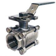 Кран шаровой 1" Camozzi V3MH‑316‑PP‑025