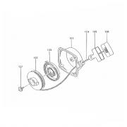 Заглушка рукоятки тросика/Starter Handle Cap для Vessel GT‑3500GE [845126]