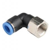 Фитинг L‑образный с внутренней резьбой PLF 6‑02 (R1/4")