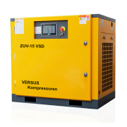Винтовой компрессор ZUV – 15 VSD 8 бар прямой привод IP 54 F VERSUS Kompressoren
