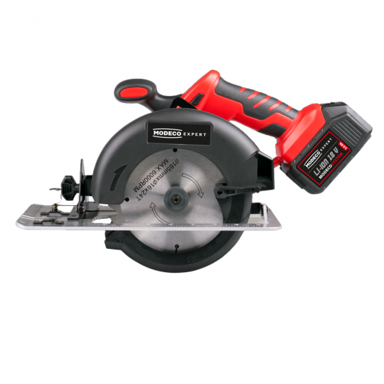 Аккумуляторная дисковая пила MODECO EXPERT MN-91-144 (18В пила 165мм)