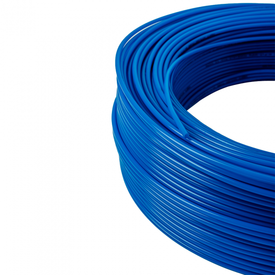 Трубка полиамидная (нейлоновая) синяя TRN 6/4 (NY6*4-100M PA6)