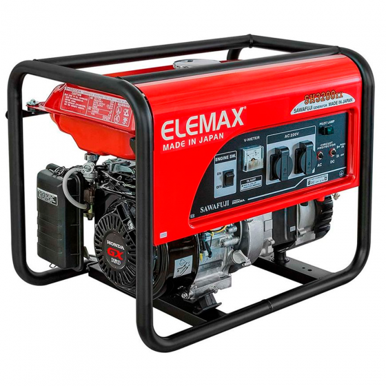 Генератор бензиновый Elemax SH 3200 EX-R (2.6 кВа)