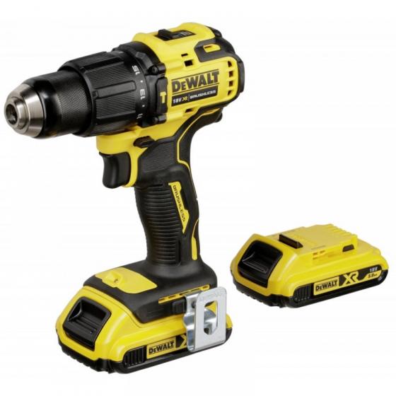 Аккумуляторная ударная дрель-шуруповерт DEWALT DCD709D2T