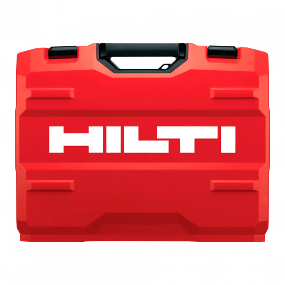 Чемодан HILTI 12V SF / SI / SL пустой