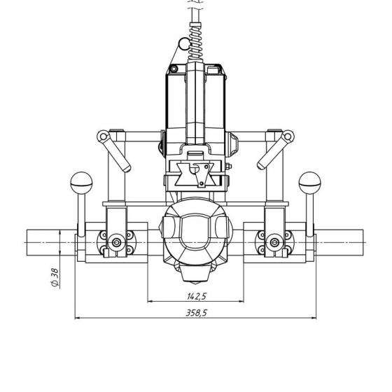 Магнитный сверлильный станок MBA-42