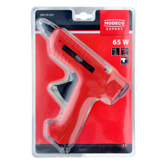 Пистолет для клея MODECO EXPERT MN-99-005 (65Вт, клей 11мм)
